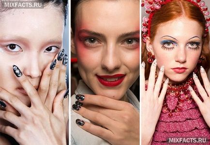 Модни тенденции 2017 ноктите, ноктите дизайн, фото
