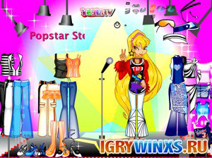 Онлайн игра Winx рокля за момичета