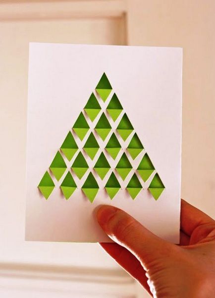Пощенски картички със собствените си ръце, един сайт за това как да направите поздравителна картичка