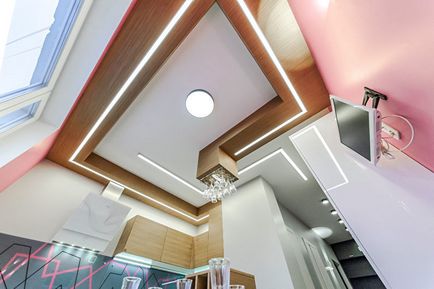 тавани от гипсокартон (80 снимки) - таван дизайни за различни стаи