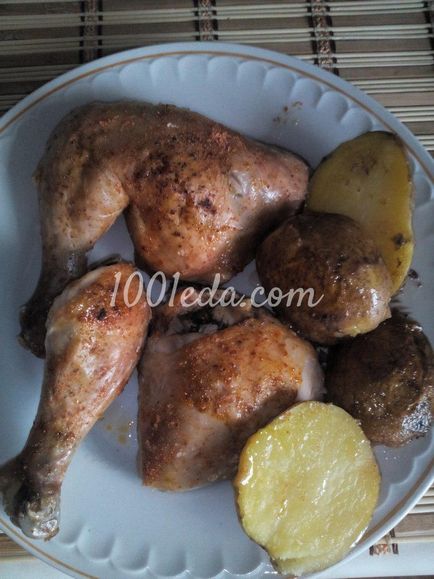 Рецепта пиле с картофи в един котел - рецепти за пикник ястия в казана на храната 1001