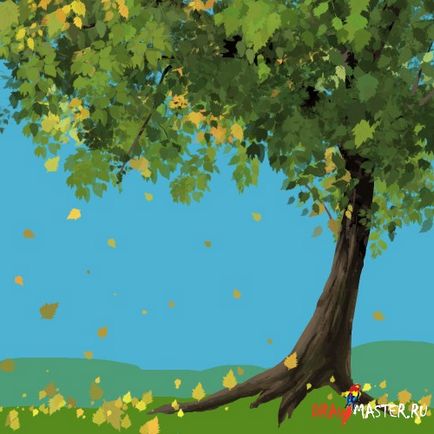 Нарисувайте красиви дървета в рамките на няколко минути