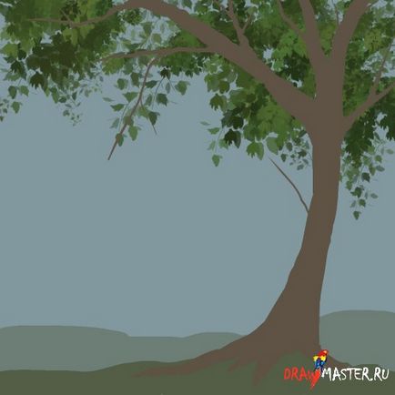 Нарисувайте красиви дървета в рамките на няколко минути