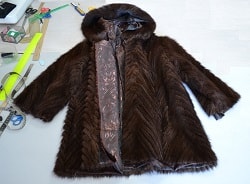 Шиене на стари кожени палта, кожа жилетка с ръцете си
