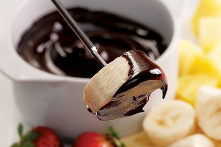 Шоколад фондю рецепта и снимка на сайта на всичко за десерти