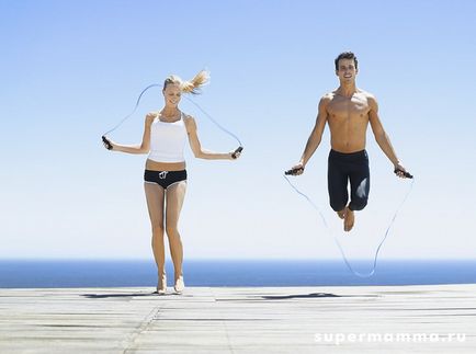 Как да скочи скачане на въже