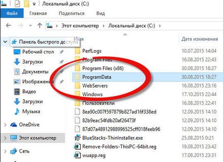 Скрити папки в Windows 10, за определяне на прозорци и Linux сървъри (скрит) Скрити папки в Windows 10, конфигурацията на сървъра, прозорци и Linux