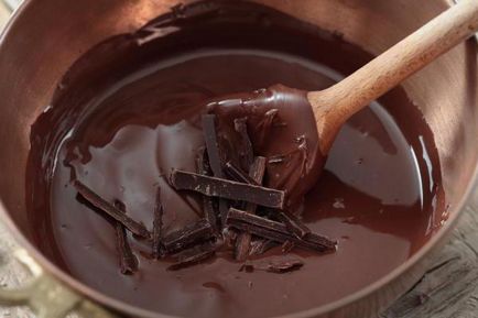 Закаляване на шоколада в описанието на дома Процес