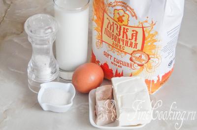 Тесто с мая oparnoe - рецепта със снимки