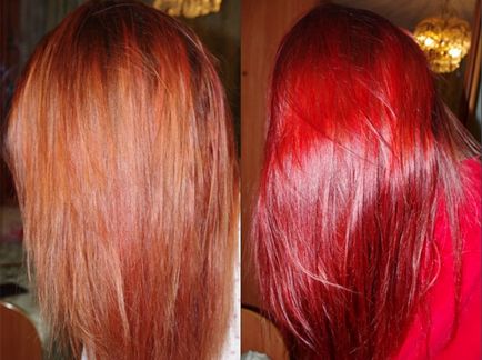 Tonic за цвят на косата палитра, снимка преди и след да използвате тоник и как да се отмие