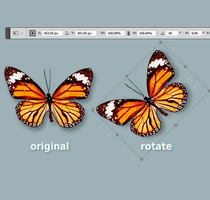 Научете как да се върти обекти в Photoshop - Photoshop Основи