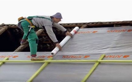 Подгряване на покрива на дома си със собствените си ръце покривна изолация технология на