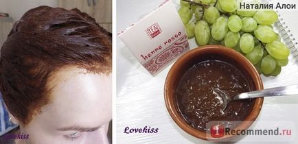 Къна за коса чай Натура Henne росо Tiziano (Lawsonia inermis) - «♥ ♥ индийската къна нова любов