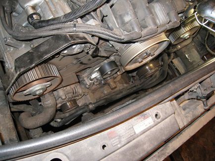 Смяна на времето колан Audi A6 с ръцете си (подмяна) Смяна на времето колан Audi A6 с ръцете си