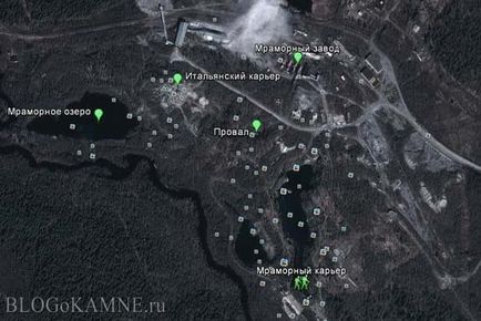 Пътуване до мраморна кариера в Карелия (Ruskeala)