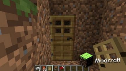 Hogyan készítsünk egy ajtó Minecraft, fa és acél ajtó Minecraft
