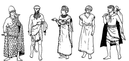 Шумерски стил облечена като древна - engurra