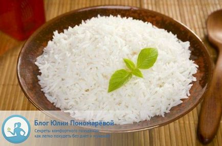 Lehetséges, hogy lefogy a rizs rizs diéta teljes pompájában