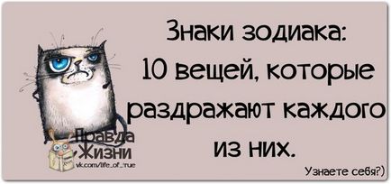 10 Речей, які дратують знаки зодіка