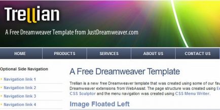 25 Безкоштовних шаблонів для dreamweaver
