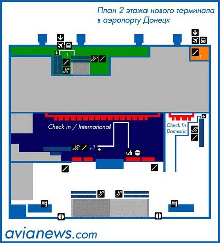 Donyeck repülőtéren diagram képek