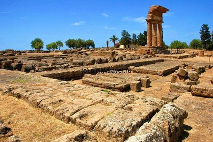 Agrigento - despre insula Sicilia în limba rusă