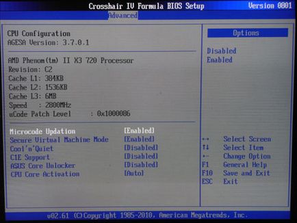 Asus crosshair iv formula pe chipsetul amd 890fx