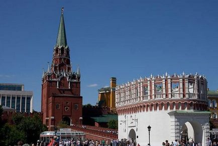 Вежа троицкая - ворота в кремль