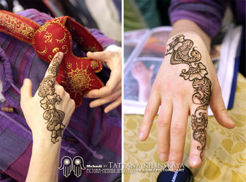 Symbol Library mehendi - om henna om! Mehendi, hennafestés Moszkvában