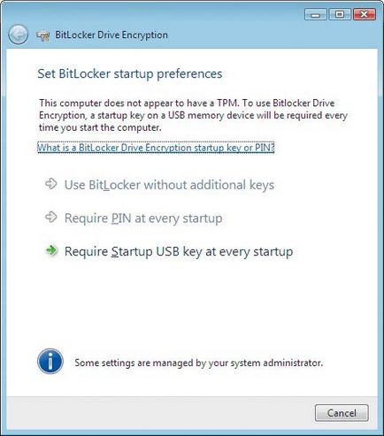 BitLocker titkosítási ablakok IT Pro