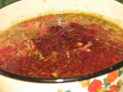 Borsch cu pastă de tomate - o rețetă cu o fotografie, cum să gătești delicios