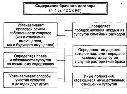 Шлюбний договір заповнений зразок, бланк, шаблон з прикладом