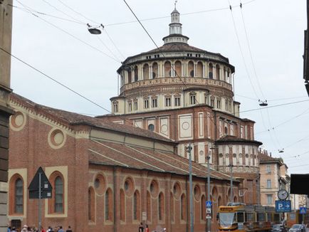 Biserica Santa Maria delle Grazie, Milano, Italia descriere, fotografie, unde este pe hartă, cum