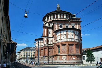Church of Santa Maria delle Grazie Milan - a harmónia a kép és a lélek