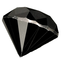 Negru diamant - piatra misterioasa