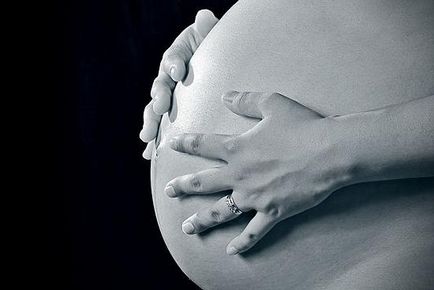 Ce se întâmplă în timpul sarcinii, când abdomenul cade înainte de naștere