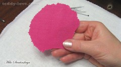 Fabric virágok saját kezűleg a mester - egy osztály kezdőknek - Tatiana Bedareva (kéz) Fabric virágok saját kezűleg a mester - egy osztály kezdőknek - Tatiana Bedareva