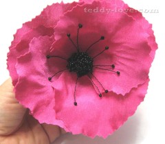 Fabric virágok saját kezűleg a mester - egy osztály kezdőknek - Tatiana Bedareva