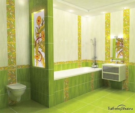 Designul color al camerelor din Feng Shui