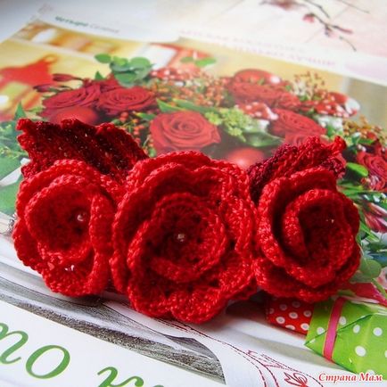 Flori vă în panglică! (Compoziții de croșetat și nu numai) - tricotat - mame de țară