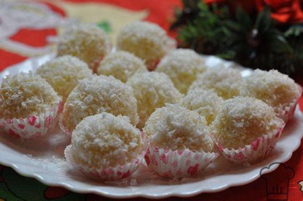 Десерт сніжки - новорічний рецепт з фото простий і смачний