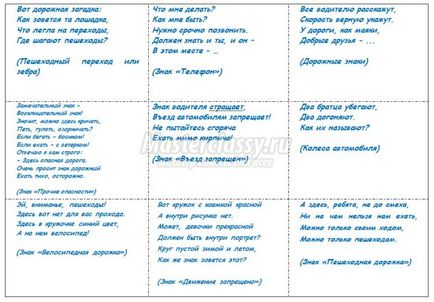 Joc didactic privind regulile drumului