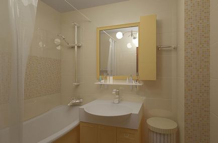 Fürdőszoba Design 2 négyzetméter (39 fotó) példák a gyönyörű belső tér egy fürdőszoba, egy ház a magán