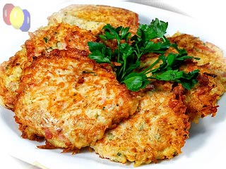 Картофени палачинки, картофени палачинки, кюфтета, latkes и други картофени ястия