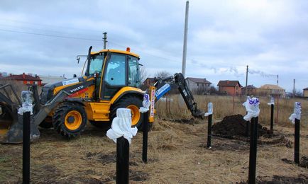 Etape de construcție din uzină