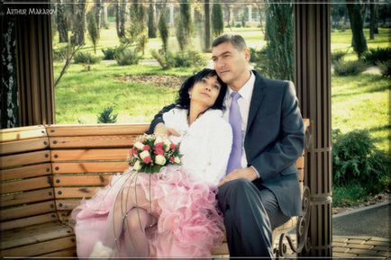 Esküvői fotós Arthur Makarov - esküvői fotós egy fotókönyv