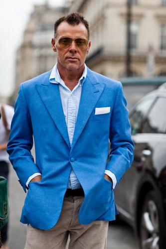 Блакитна сорочка чоловіча, з чим носити 114 фото
