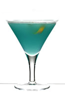 Blue koktélok (liquor Kuyper Blue Curacao) kék koktélok