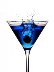 Блакитні коктейлі, коктейлі та напої