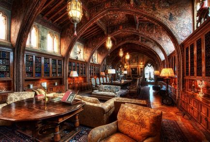 Stilul gotic în interiorul designului corect (50 fotografii)